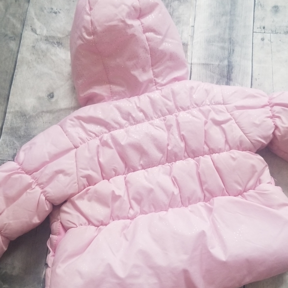 Pink Sparkle winter jacket - Picture 5 of 6